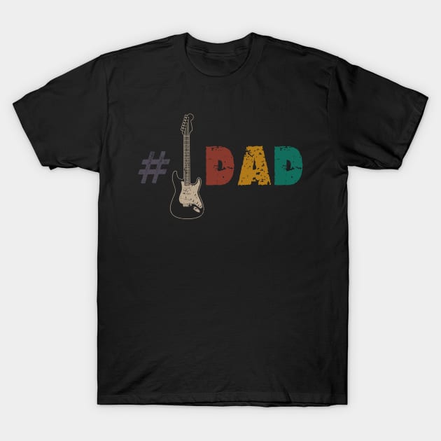 GUITAR DAD T-Shirt by SomerGamez